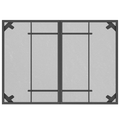 Garden Dining Set | Anthracite | Metal Mesh | Large | Foldable
