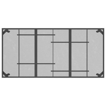 Garden Dining Set | Anthracite | Metal | Standard | Foldable