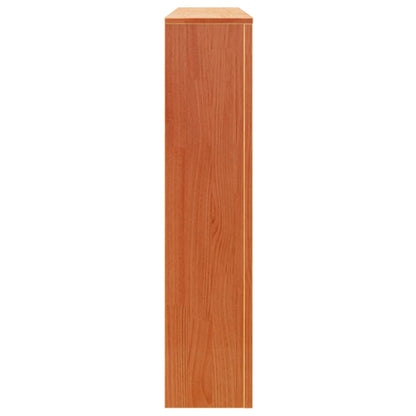 Radiator Cover Wax Brown 108.5x19x84 cm Solid Wood Pine
