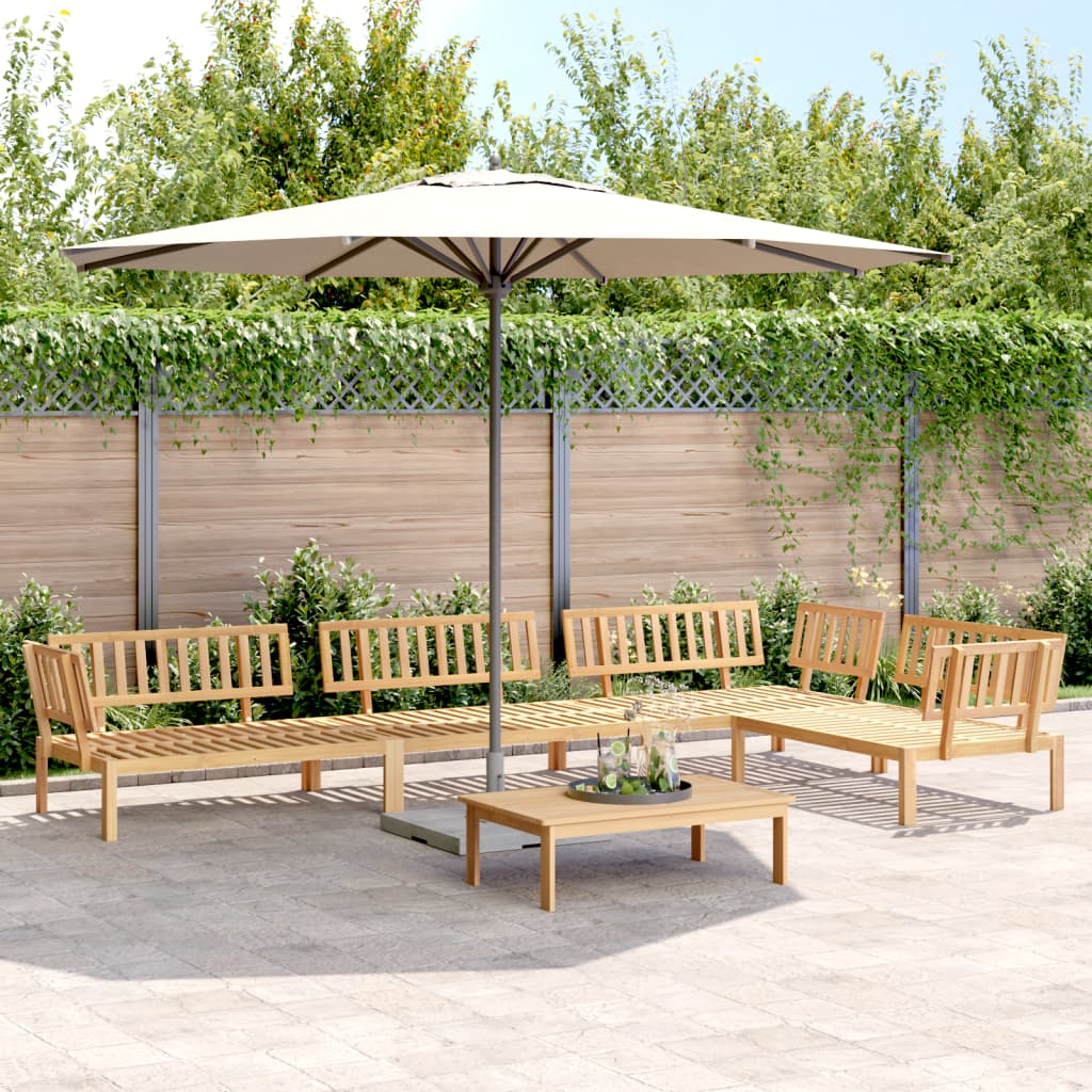 Pallet Sofa Set | Brown | Solid Acacia wood | Medium | Modular