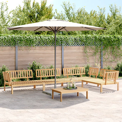 Pallet Sofa Set | Brown | Solid Acacia wood | Medium | Modular