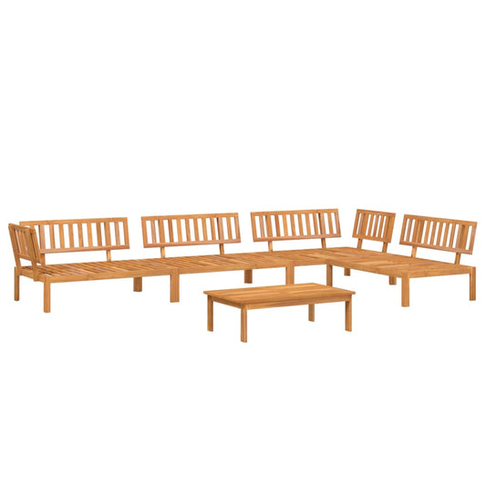 Pallet Sofa Set | Natural Wood | Solid Acacia Wood | Standard | Modular