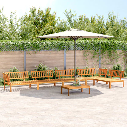 Pallet Sofa Set | Natural Wood | Solid acacia wood | Large | Modular