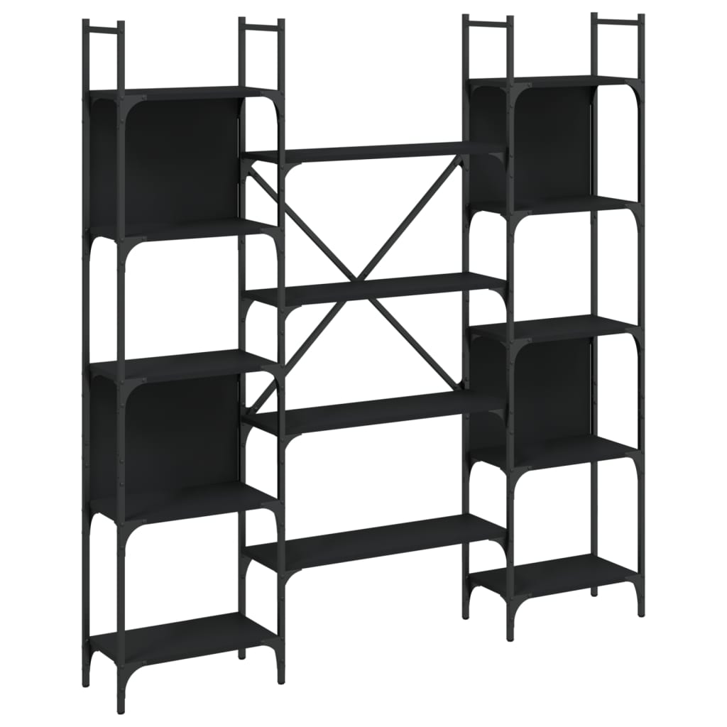 Bookshelf | Black | Engineered wood | Large | Bookshelf | Rectangular