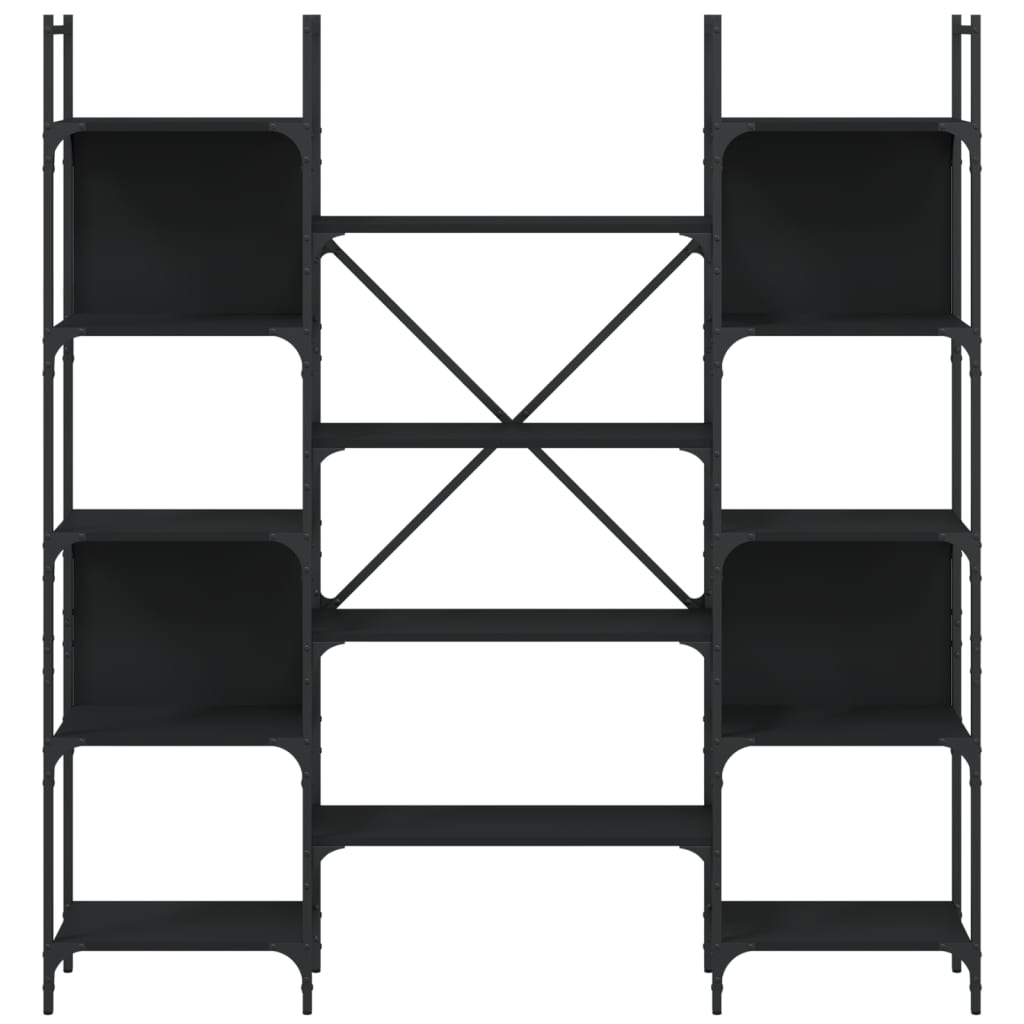 Bookshelf | Black | Engineered wood | Large | Bookshelf | Rectangular