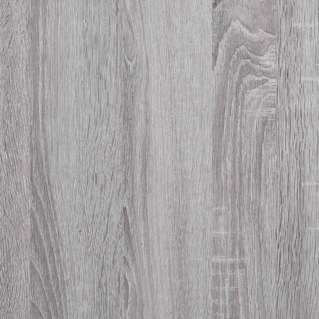 Bookshelf Grey Sonoma 155,5x24x166,5 cm Engineered Wood