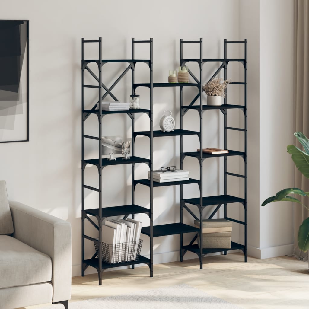 Bookshelf | Black | Engineered wood | Large | Bookshelf | Rectangular