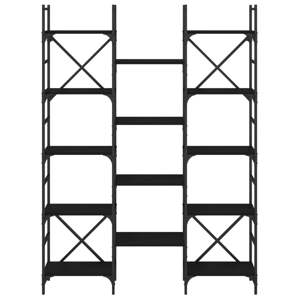 Bookshelf | Black | Engineered wood | Large | Bookshelf | Rectangular