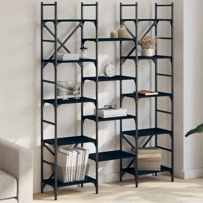 Bookshelf | Black | Engineered wood | Large | Bookshelf | Rectangular