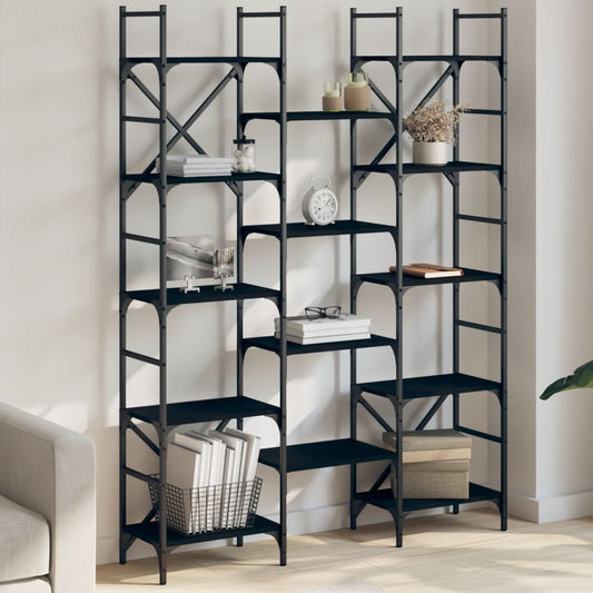 Bookshelf | Black | Engineered wood | Large | Bookshelf | Rectangular