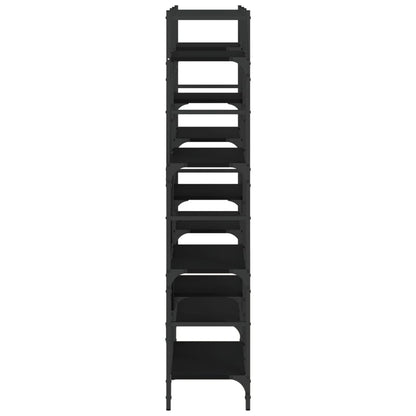 Bookshelf | Black | Engineered Wood | Tall | Bookshelf | Rectangular
