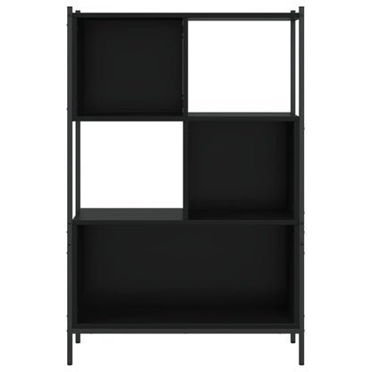 Bookcase Black 72x28x109 cm Engineered Wood