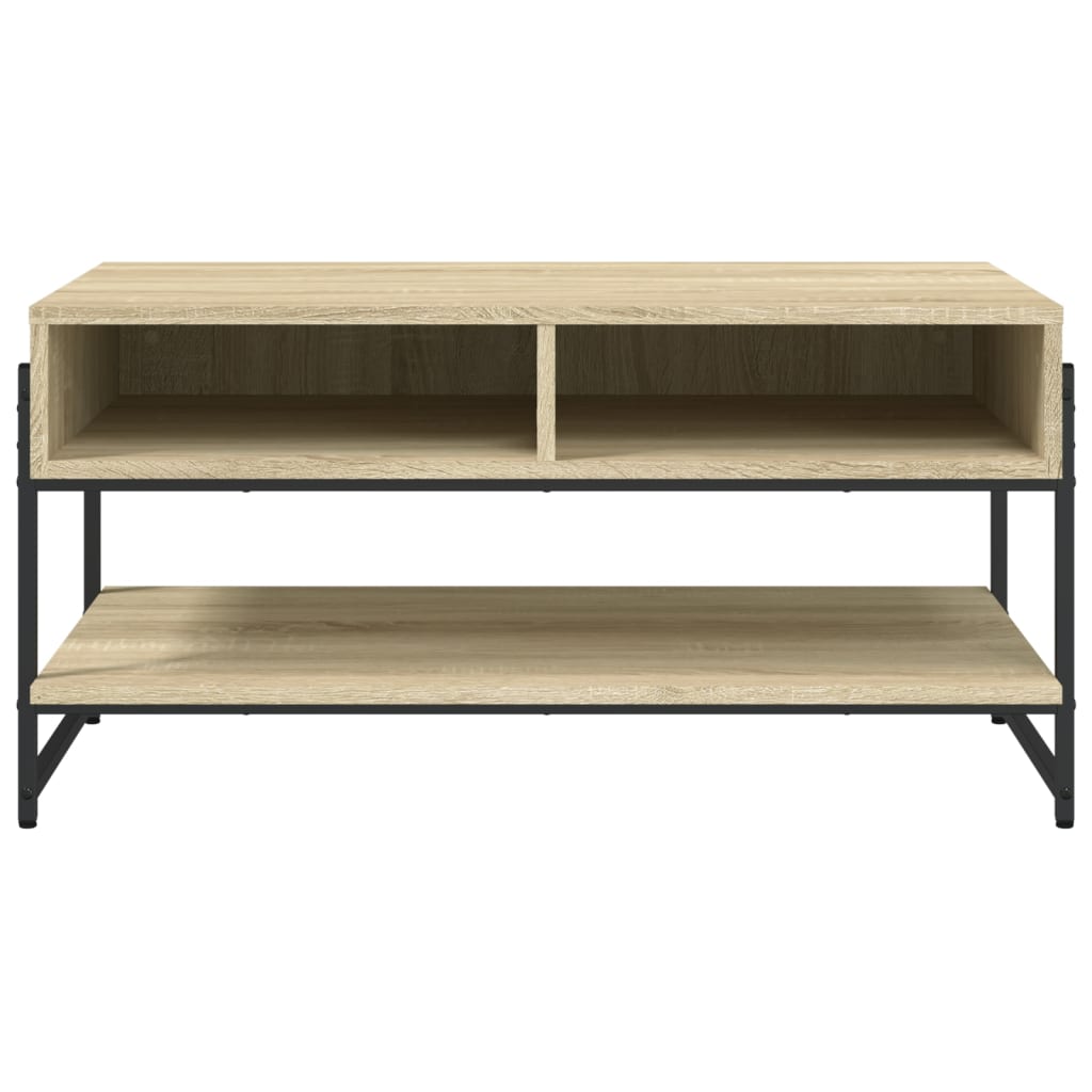 Coffee Table Sonoma Oak 90x50x45 cm Engineered Wood