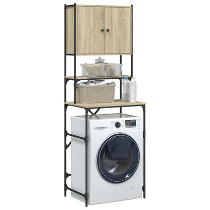 Washing Machine Cabinet Sonoma Oak 68x48,5x194 cm