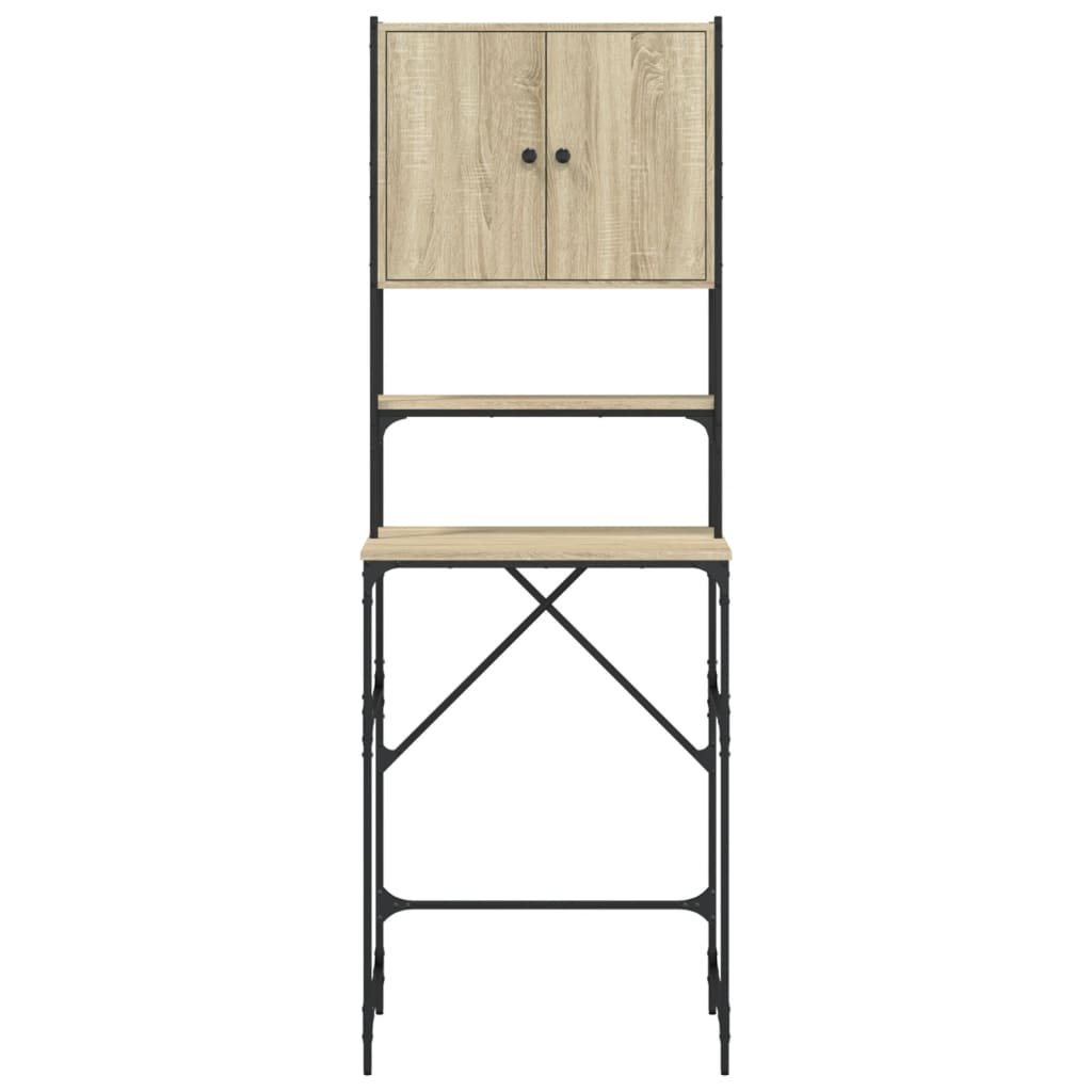 Washing Machine Cabinet Sonoma Oak 68x48,5x194 cm
