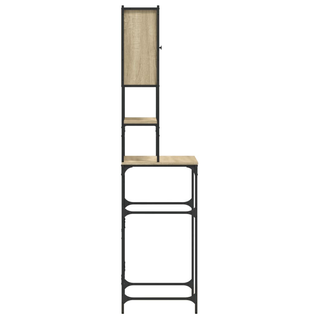 Washing Machine Cabinet Sonoma Oak 68x48,5x194 cm
