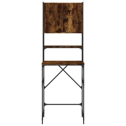 Washing Machine Cabinet Smoked Oak 68x48,5x194 cm