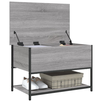 Storage Bench Grey Sonoma 70x42,5x47 cm Engineered Wood