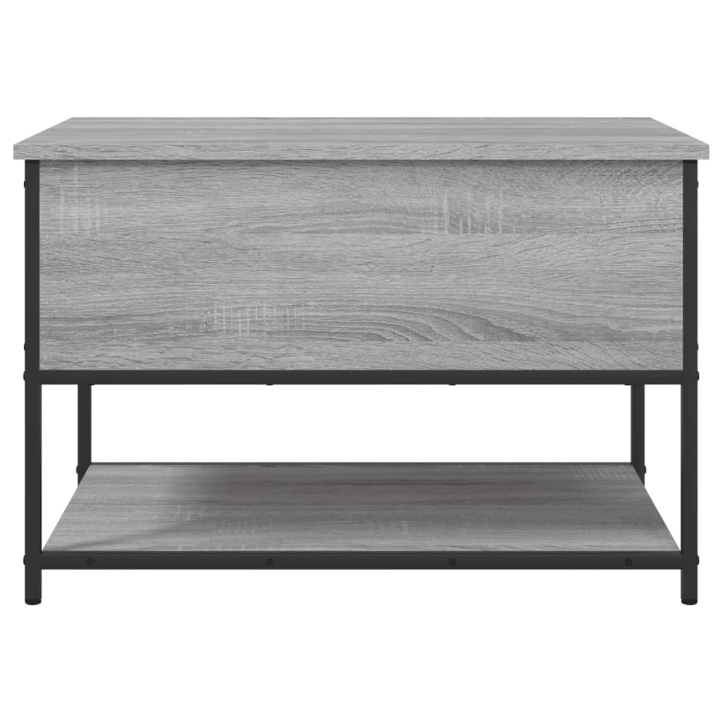 Storage Bench Grey Sonoma 70x42,5x47 cm Engineered Wood