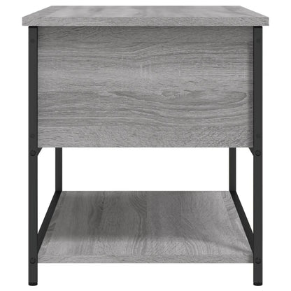 Storage Bench Grey Sonoma 70x42,5x47 cm Engineered Wood