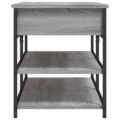 Shoe Bench Grey Sonoma 100x42,5x50 cm Engineered Wood