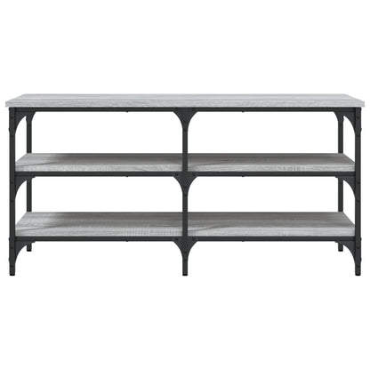 Shoe Bench Grey Sonoma 100x38,5x49 cm Engineered Wood