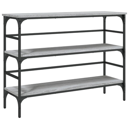 Console Table Grey Sonoma 100x32x75 cm Engineered Wood