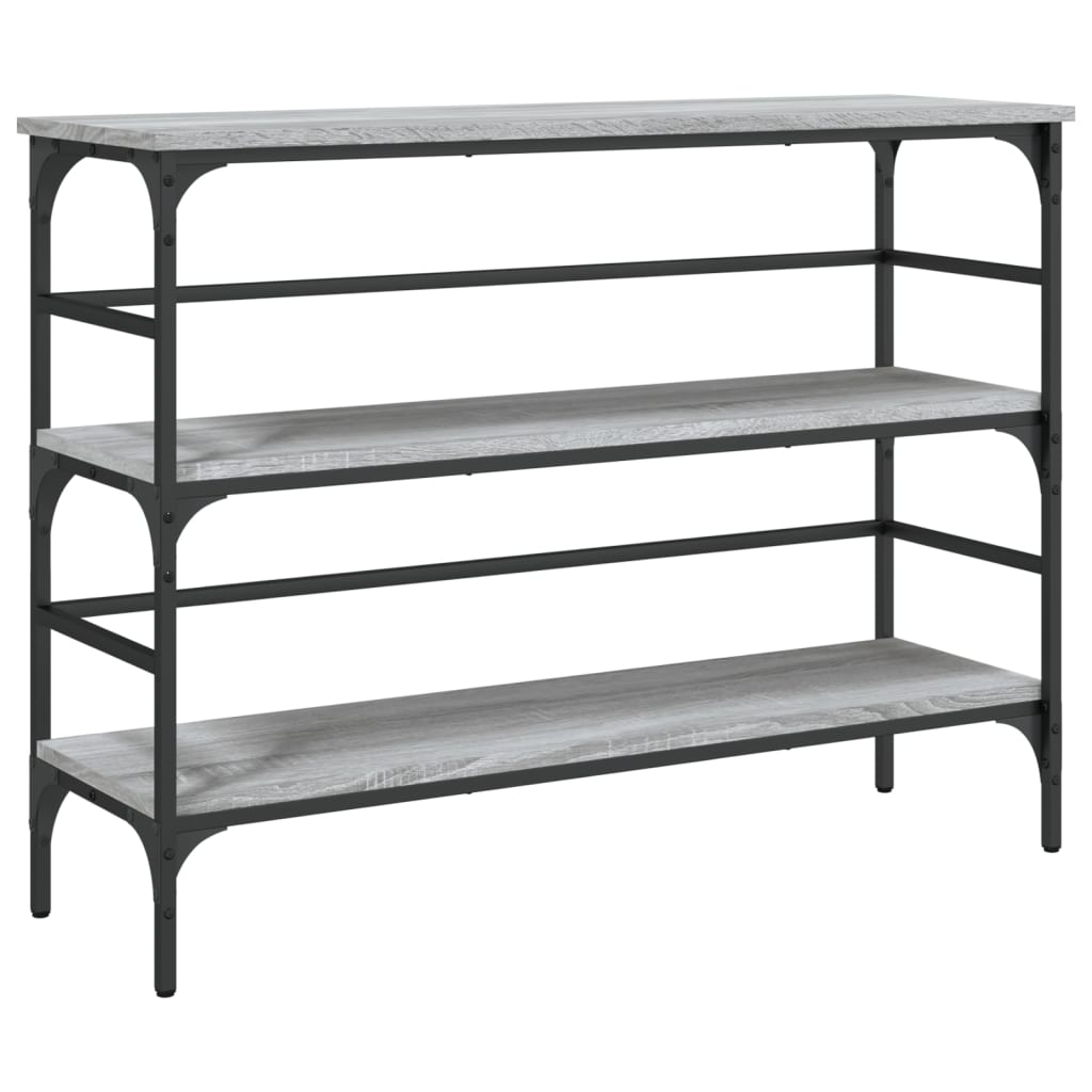 Console Table Grey Sonoma 100x32x75 cm Engineered Wood