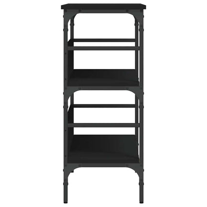 Console Table | Black | Engineered Wood, Metal | 75 x 32 x 75 cm
