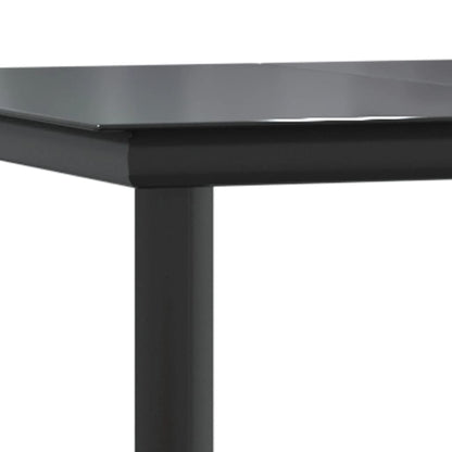 Garden Dining Set | Black, Cream White