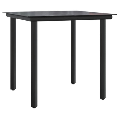 Garden Dining Set | Grey | PE Rattan | UV-Proof Materials