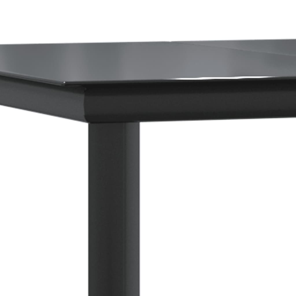 Garden Dining Set | Grey, Black
