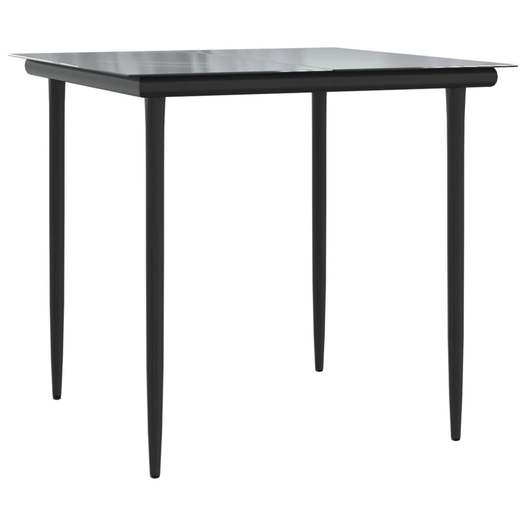 Garden Dining Set | Beige, Black, Cream White