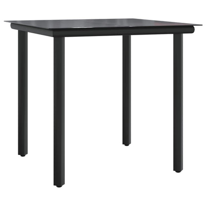 Garden Dining Set | Beige, Black, Cream white