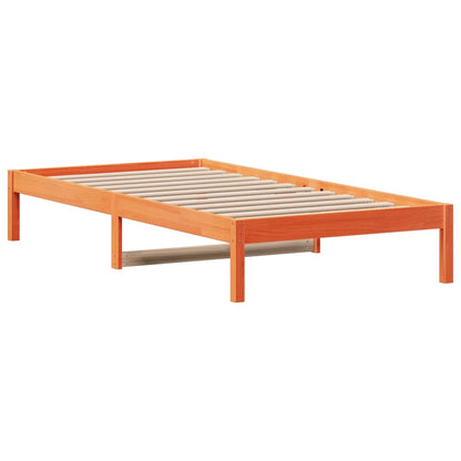Day Bed | Wax brown | Solid pine wood | Single