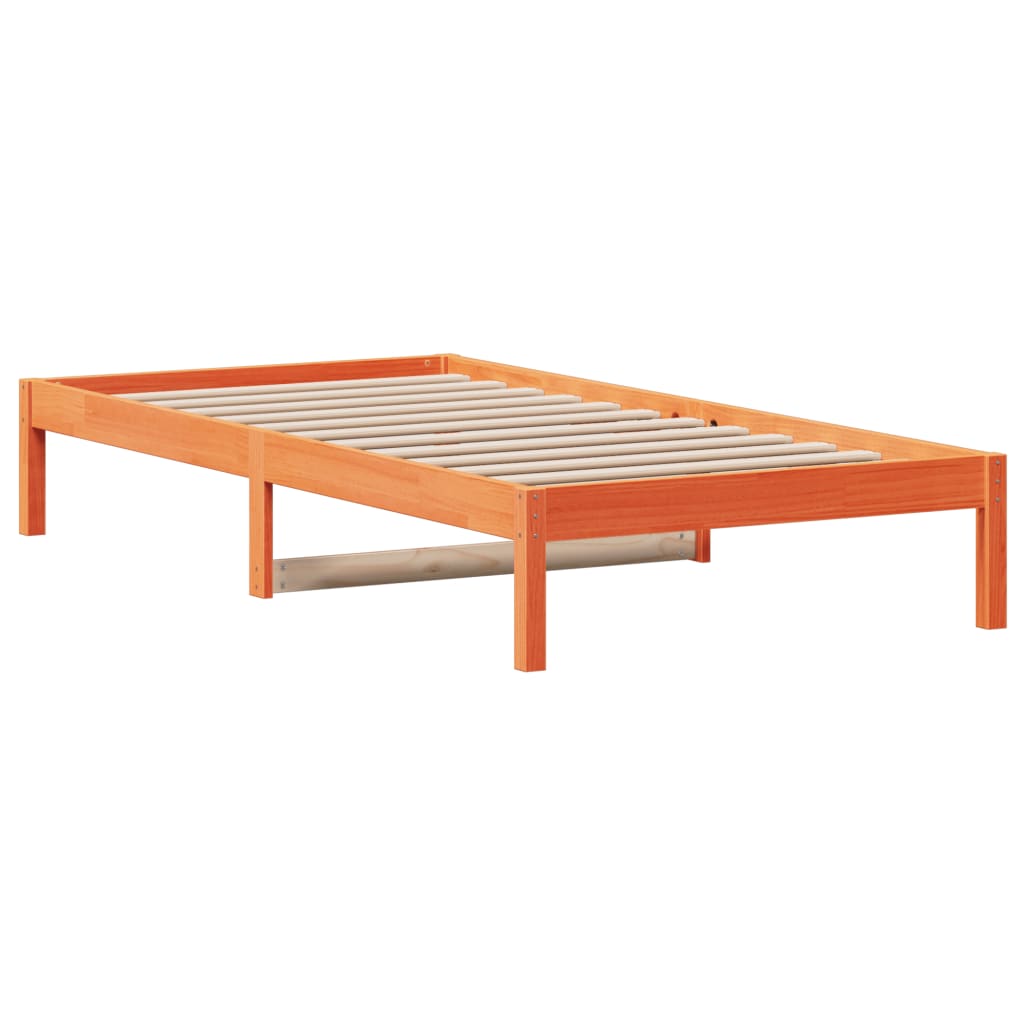 Day Bed | Wax brown | Solid pine wood | Single