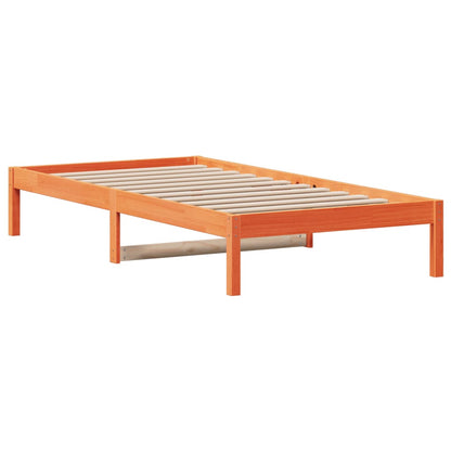 Day Bed | Wax brown | Solid pine wood | Single