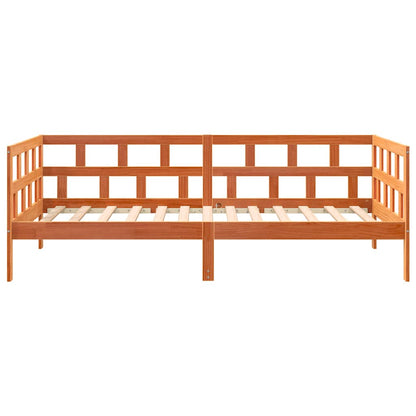 Day Bed | Wax brown | Solid pine wood | Single