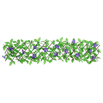  Artificial Ivy Trellis Expandable 5 pcs Green 180x20 cm