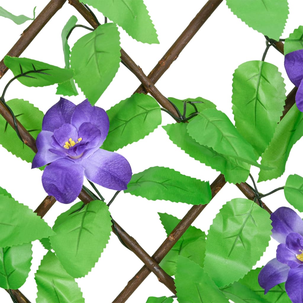  Artificial Ivy Trellis Expandable 5 pcs Green 180x20 cm