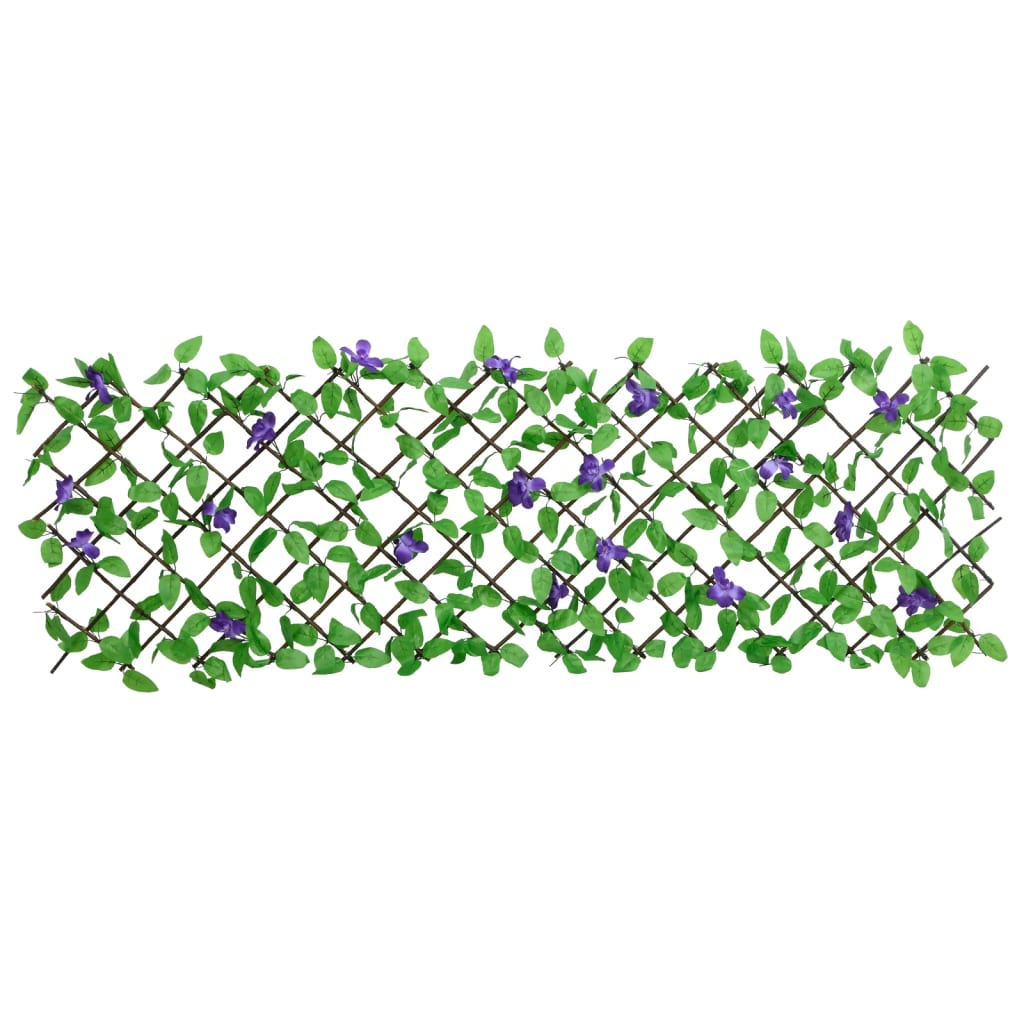  Artificial Ivy Trellis Expandable Green 180x70 cm