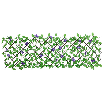  Artificial Ivy Trellis Expandable Green 180x70 cm