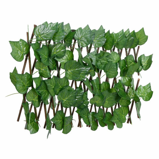 Artificial Grape Leaf Trellis Expandable Green 5 pcs 180x20 cm