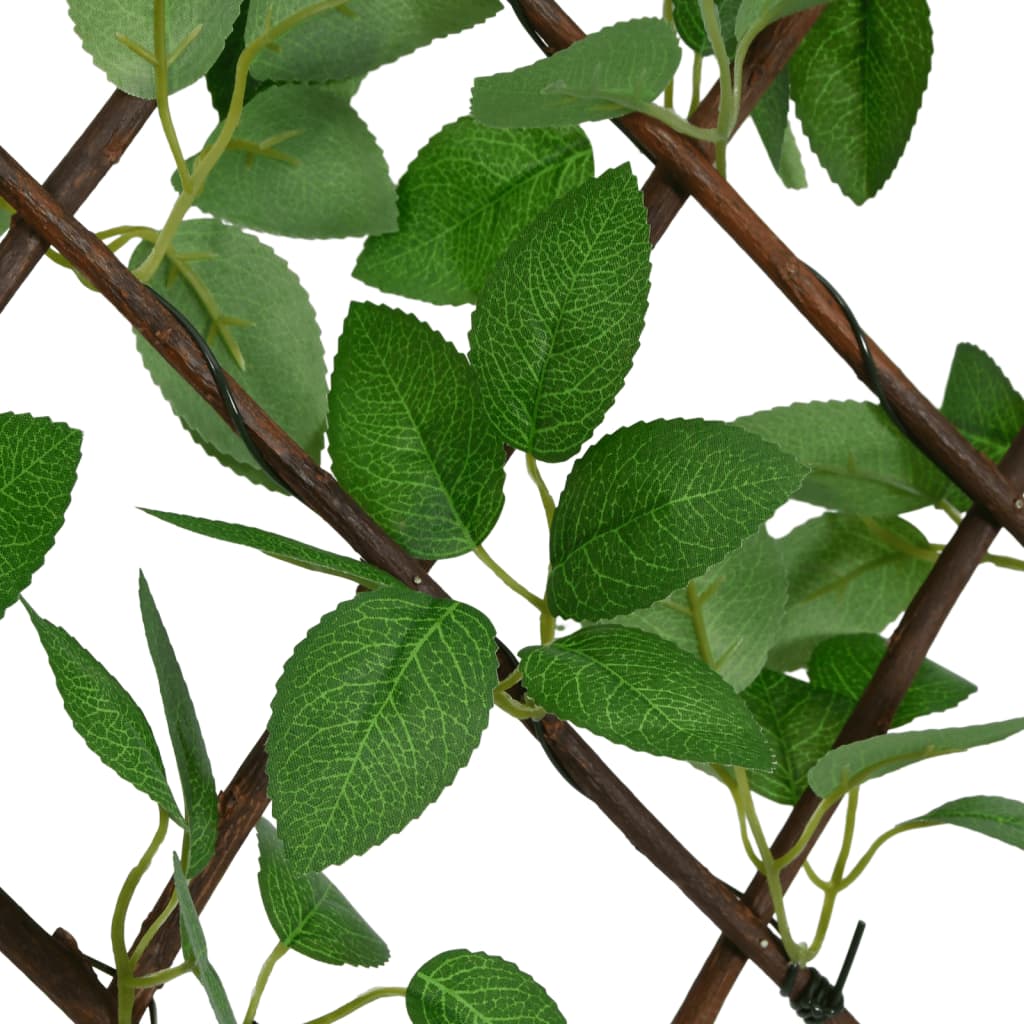  Artificial Ivy Trellis Expandable 5 pcs Green 180x30 cm