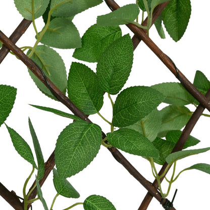  Artificial Ivy Trellis Expandable 5 pcs Green 180x30 cm