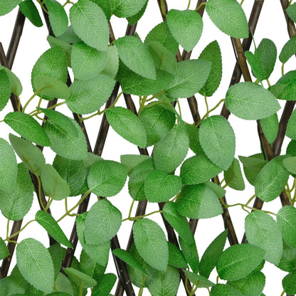  Artificial Ivy Trellis Expandable 5 pcs Green 180x65 cm