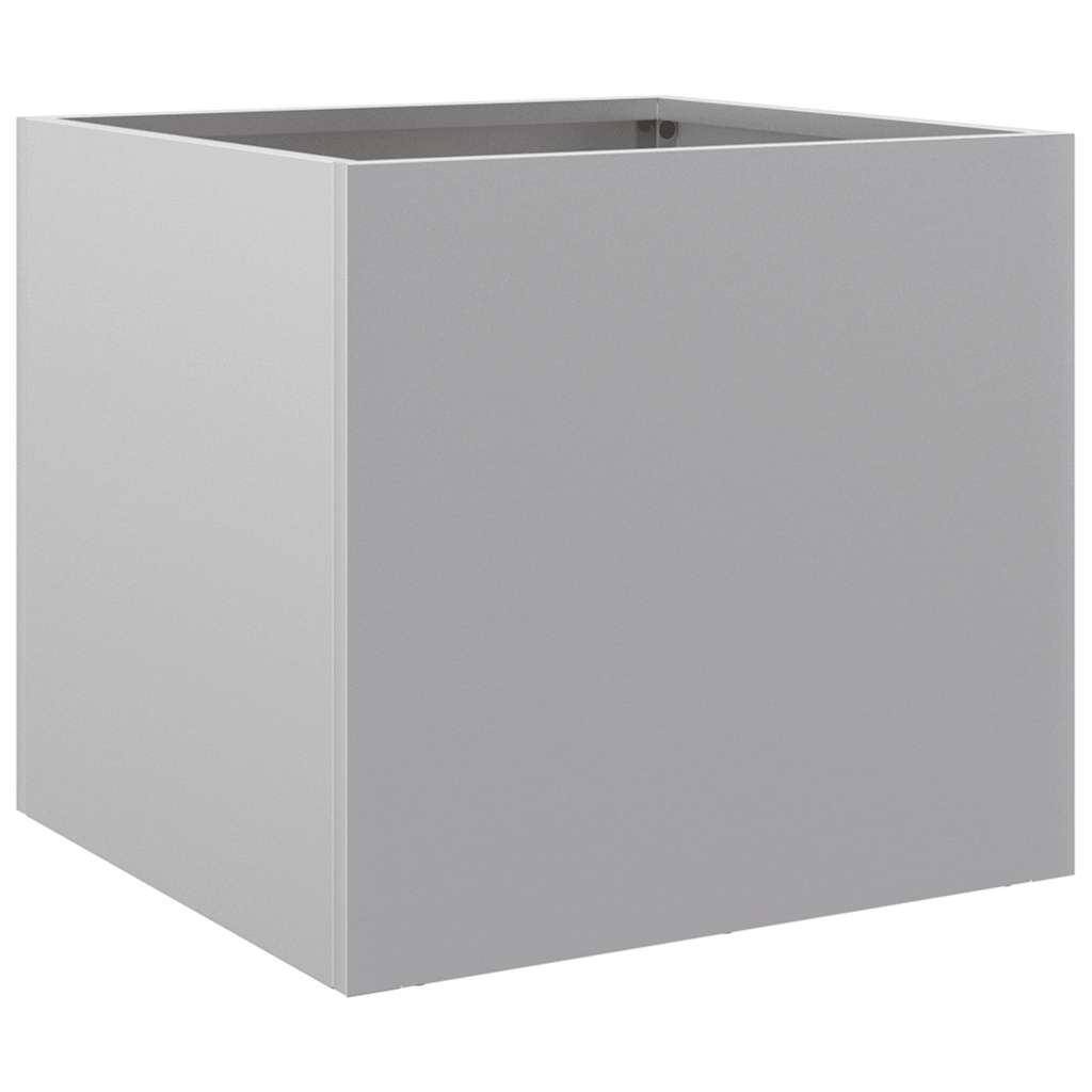 Planter Silver 32x30x29 cm Galvanised Steel