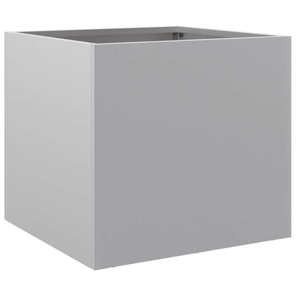 Planter Silver 32x30x29 cm Galvanised Steel