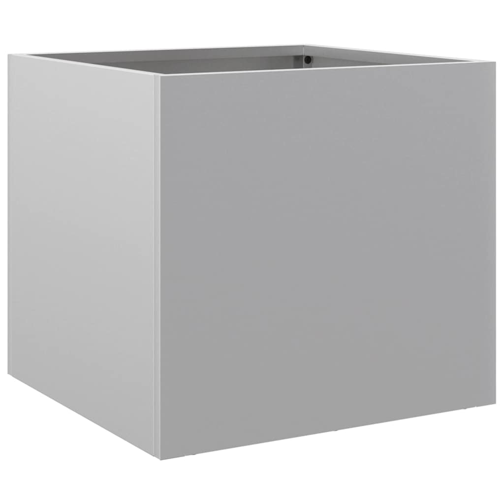 Planter Silver 32x30x29 cm Galvanised Steel