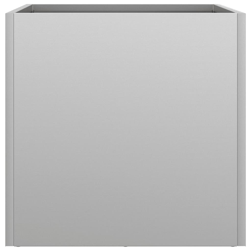 Planter Silver 32x30x29 cm Galvanised Steel